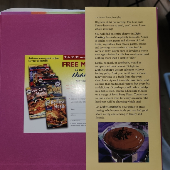 Book, hardback, Favorite Brand light Cooking - Picture 5 of 6